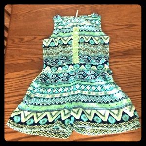 Girls romper 10/12